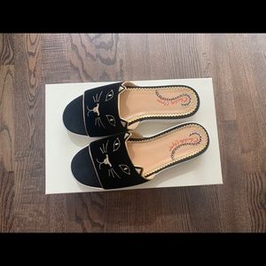 Charlotte Olympia Kitty Slide Sandal